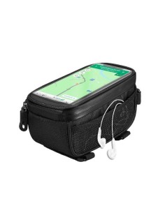 Celly WEATHERBIKEBK custodia per cellulare 17 cm (6.7") Custodia a sacchetto Nero 2