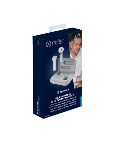 Celly Buz 1 Auricolare Wireless In-ear Musica e Chiamate Micro-USB Bluetooth Bianco