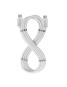 Celly USBCUSBCMAGWH cavo USB USB 3.2 Gen 1 (3.1 Gen 1) 1 m USB C Bianco
