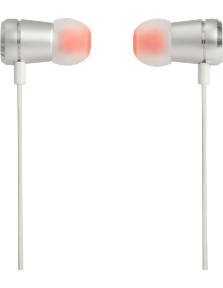 JBL T290 Auricolare Cablato In-ear Musica e Chiamate Argento
