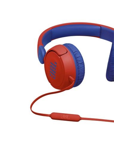 JBL JR310 Auricolare Cablato A Padiglione MUSICA Rosso