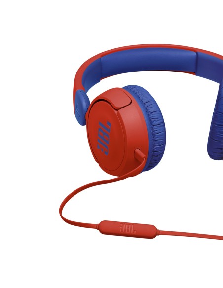 JBL JR310 Auricolare Cablato A Padiglione MUSICA Rosso