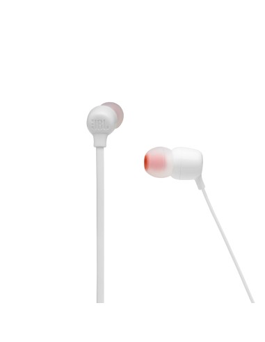 JBL Tune 125 Auricolare Wireless In-ear MUSICA USB tipo-C Bluetooth Bianco