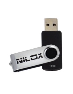 Nilox U2NIL16BL001 unità flash USB 16 GB USB tipo A 2.0 Nero