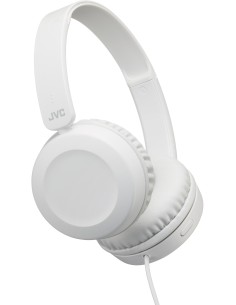 JVC HA-S31M-W Auricolare Cablato A Padiglione Musica e Chiamate Bianco