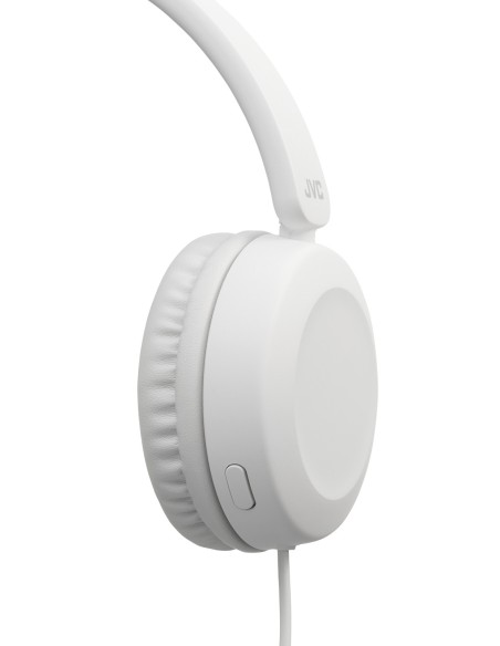 JVC HA-S31M-W Auricolare Cablato A Padiglione Musica e Chiamate Bianco