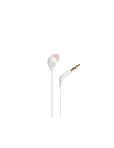JBL Tune 110 Auricolare Cablato In-ear MUSICA Bianco