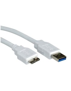 Nilox USB A - Micro-USB B, 2m cavo USB USB 3.2 Gen 1 (3.1 Gen 1) Bianco