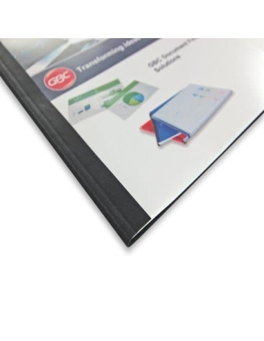 GBC Copertine rilegatura termica LeatherGrain 1,5mm blu royal