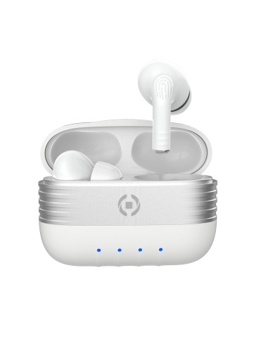 Celly Slim1 Auricolare Wireless In-ear Musica e Chiamate Bluetooth Bianco