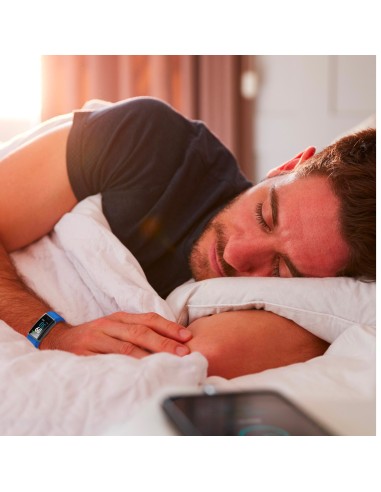 Celly BuddyhrMini2 LCD Braccialetto per rilevamento di attività 2,44 cm (0.96") IP67 Blu