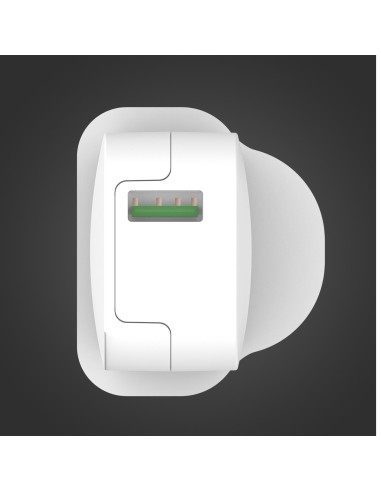 Celly TCUSBTURBOUK Caricabatterie per dispositivi mobili Fotocamera, Comandi di gaming, Cuffie, Telefono cellulare, Power bank,