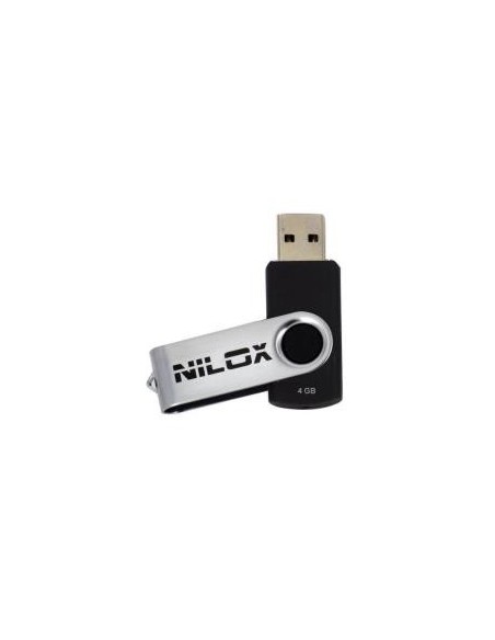 Nilox 4GB USB 2.0 unità flash USB USB tipo A Nero
