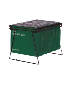 Rexel Vogue Susp File Organizer cartella sospesa e accessorio A4 Metallo Nero 1 pz 2