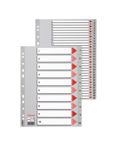 Esselte Polypropylene Indices