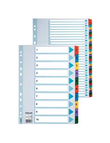Esselte Carton Index divisore 1 pz