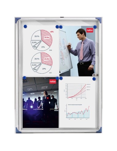 Nobo Bacheche da Interni Extra Piatte