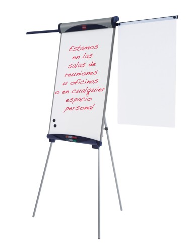 Nobo Portablocco a cavalletto magnetico in acciaio con barra di supporto e bracci estens