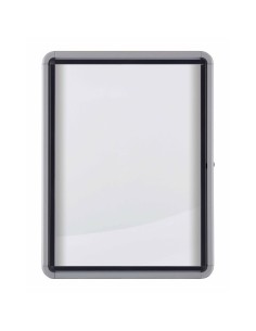 Nobo Bacheca per esterni-fondo magnetico 9xA4 2