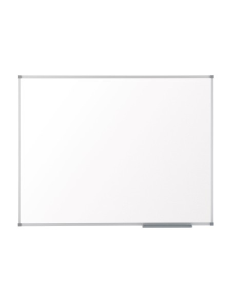 Nobo Lavagna bianca magnetica in acciaio Basic 900x600 con bordo basico
