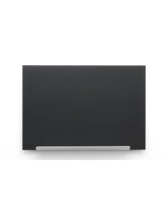 Nobo Lavagna magnetica nera in vetro Diamond 1264x711