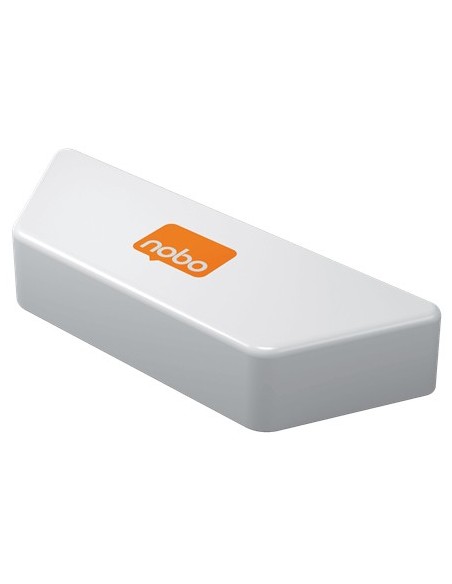 Nobo Tafelwischer Magnetisch und Trocken gomma per cancellare Arancione, Bianco 1 pz