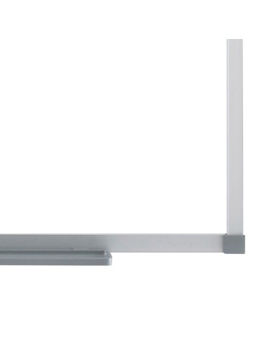 Nobo Lavagna bianca magnetica in acciaio Basic 2400x1200 con bordo basico