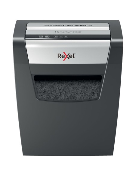 Rexel Momentum X410 distruggi documenti Taglio a particelle Nero, Grigio