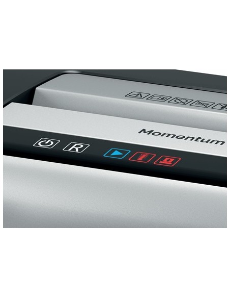 Rexel Momentum X410 distruggi documenti Taglio a particelle Nero, Grigio