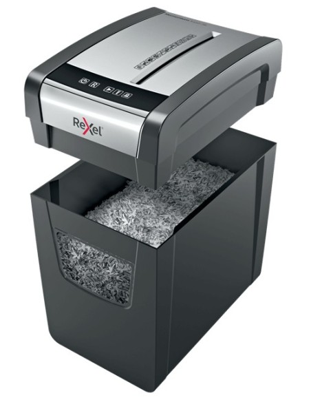 Rexel Momentum X410-SL distruggi documenti Triturazione incrociata Nero, Grigio