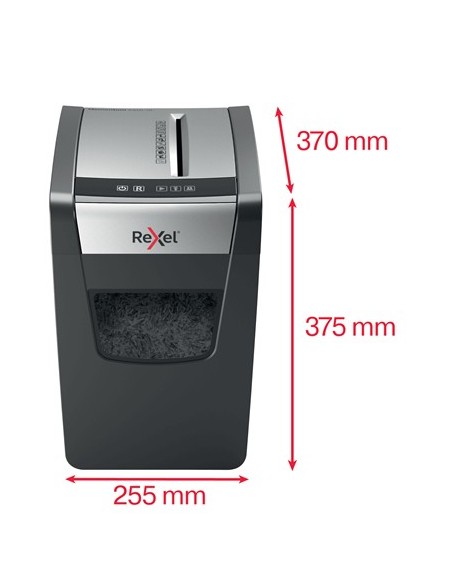 Rexel Momentum X410-SL distruggi documenti Triturazione incrociata Nero, Grigio