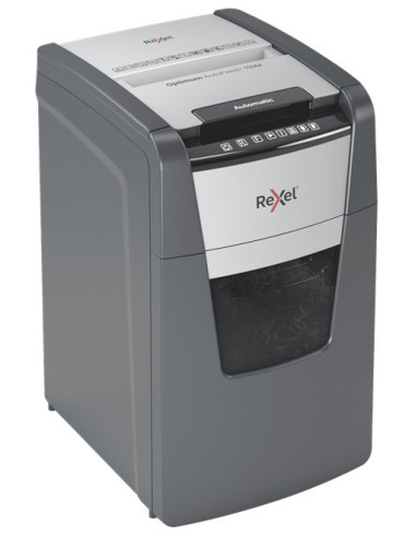 Rexel AutoFeed+ 150M distruggi documenti Taglio a frammenti 55 dB 22 cm Nero, Grigio