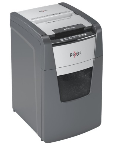 Rexel Optimum AutoFeed+ 150X A distruggi documenti Triturazione incrociata 55 dB 22 cm Nero, Grigio