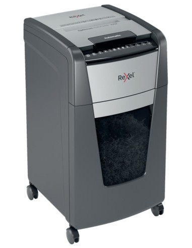 Rexel AutoFeed+ 300X distruggi documenti Triturazione incrociata 55 dB 23 cm Nero, Grigio