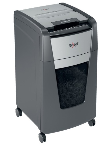 Rexel AutoFeed+ 300X distruggi documenti Triturazione incrociata 55 dB 23 cm Nero, Grigio