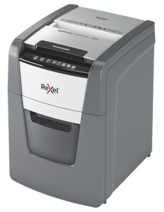 Rexel Optimum AutoFeed+ 100X distruggi documenti Triturazione incrociata 55 dB 22 cm Nero, Grigio 2