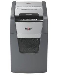 Rexel Optimum AutoFeed+ 130X distruggi documenti Triturazione incrociata 55 dB 22 cm Nero, Argento