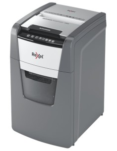 Rexel Optimum AutoFeed+ 130X distruggi documenti Triturazione incrociata 55 dB 22 cm Nero, Argento 2