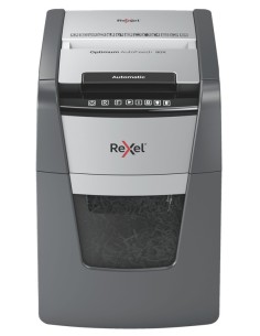 Rexel AutoFeed+ 90X distruggi documenti Triturazione incrociata 55 dB Nero, Grigio