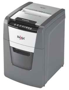 Rexel AutoFeed+ 90X distruggi documenti Triturazione incrociata 55 dB Nero, Grigio 2