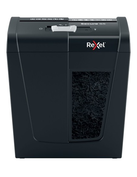 Rexel Secure S5 distruggi documenti Taglio a striscia 70 dB Nero