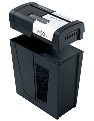 Rexel Secure MC4 distruggi documenti Taglio a frammenti 60 dB Nero, Argento