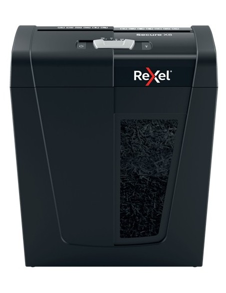 Rexel Secure X8 distruggi documenti Triturazione incrociata 70 dB Nero