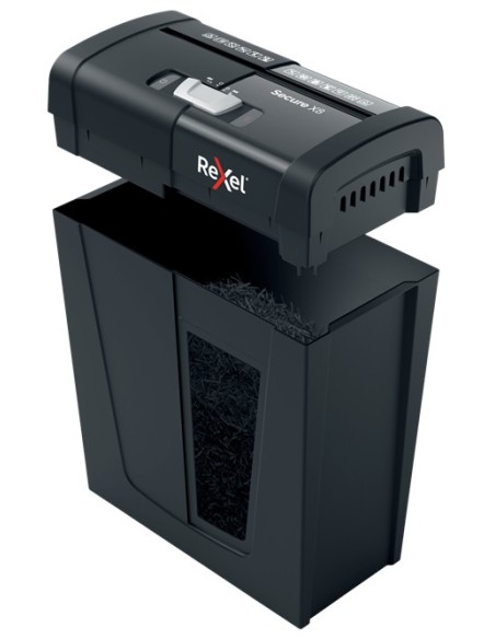 Rexel Secure X8 distruggi documenti Triturazione incrociata 70 dB Nero