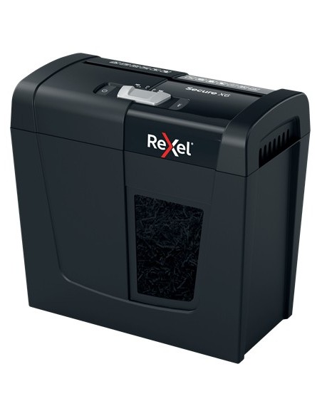 Rexel Secure X6 distruggi documenti Triturazione incrociata 70 dB Nero