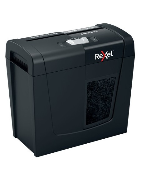 Rexel Secure X6 distruggi documenti Triturazione incrociata 70 dB Nero