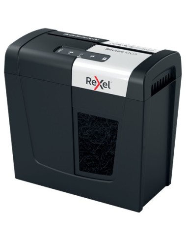 Rexel Secure MC3 distruggi documenti Triturazione incrociata 60 dB Nero, Argento