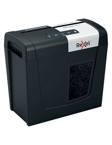 Rexel Secure MC3 distruggi documenti Triturazione incrociata 60 dB Nero, Argento