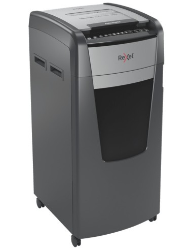 Rexel AutoFeed+ 600X distruggi documenti Triturazione incrociata 55 dB 23 cm Nero, Grigio