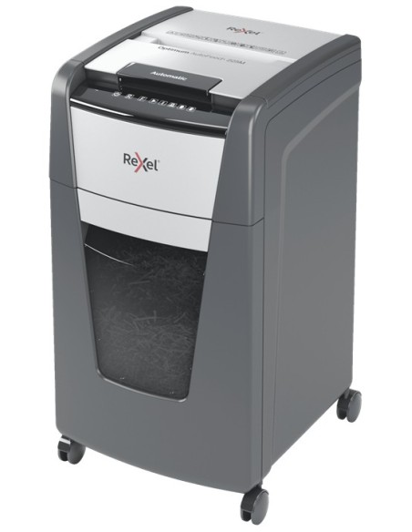 Rexel AutoFeed+ 225M distruggi documenti Taglio a frammenti 55 dB 23 cm Nero, Grigio